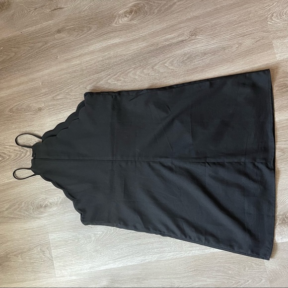 Lulus endlessly endearing dress sz L Royal Blue, Black, and Coral Red - Picture 8 of 10